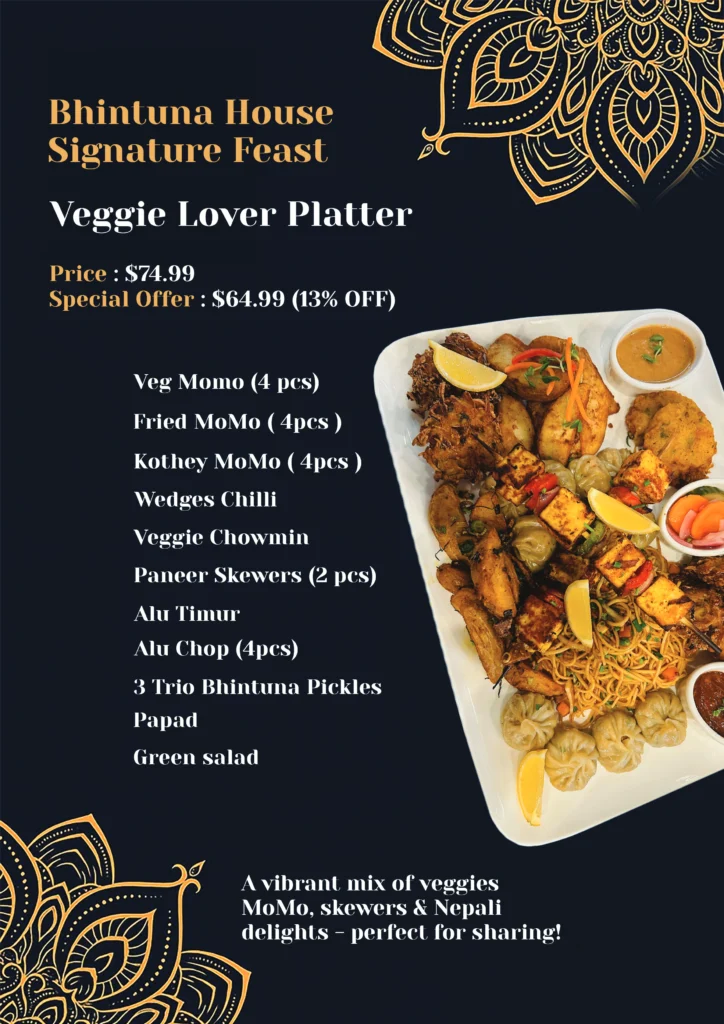 veg platter